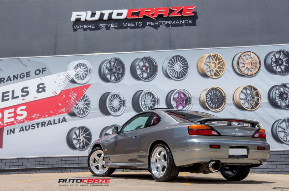 NISSAN00SX S15 RS1 SILVER MACHINED LIP